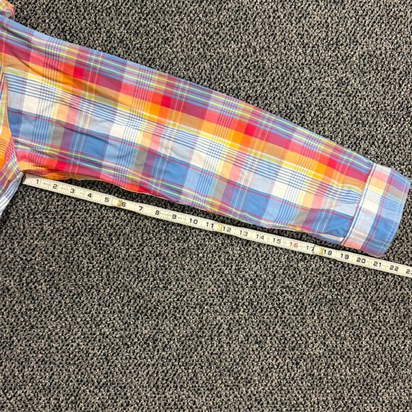 Engineered Garments New York Work Madras check shirt Size L - Picture 3 of 6